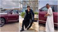 Despite's Birthday: Fada Dickson Pulls Up In Expensive Rolls Royce Cullinan