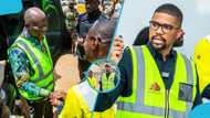 Pride as Oheneba Kwaku Duah presents Jimi River reclamation plan to his father, Otumfuo
