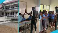Video of Michael Blackson cracking jokes and showing kindness to children at his free school elicits praise