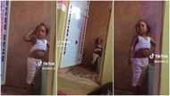 Mother catches daughter in bathroom after everywhere became silent at home, shares video