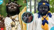 King of Kubala arrives in Accra after being deported from Scotland, photo drops
