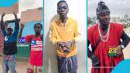 Shatta Wale's fans storm EOCO office to campaign for his release amid his detention, video stirs reactions