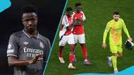 Vinicius Jr warns Partey's Arsenal of a possible comeback after 1st leg defeat