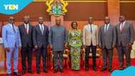 Mahama swears in first batch of approved ministers at Jubilee House