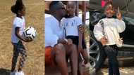 Playing football together and 5 other heartwarming videos of Sarkodie and Titi proving their adorable bond