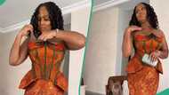 Lady cuts mesh off her outfit 5 minutes before wedding: "It's better without it"