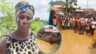 Akosombo-Kpong dams spillage: Mum with farm under water recalls how floods took over 3-bedroom house