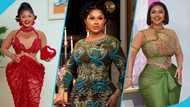 Nana Ama McBrown becomes Hollantex's newest brand ambassador, slays in 3 exquisite gowns