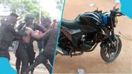 Stolen motorbike recovered as Sogakope residents ambush thieves at night