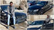 Young Nigerian man living in Canada buys Benz, says it's little gift for himself, stirs reactions