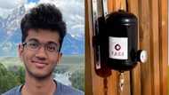 Teenager invents smart fire extinguisher to protect homes and families