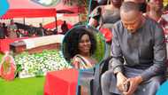 Little Mercy Smith’s husband weeps at her funeral as loved ones say final farewell to Efiewura actor