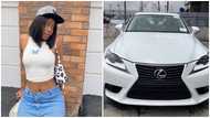 "I worked hard & made money" - 19-year-old lady shares how she bought her first car