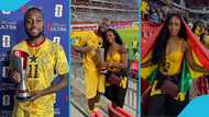 World Cup: Semenyo celebrates Man of the Match Award with his fiancée, video trends