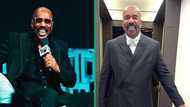 Steve Harvey surprised by Orlando, Florida couple, Rich and Beckey who took him in before the fame