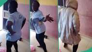 Reactions as grandma dances happily on getting UK visa, video goes viral: "Bye bye Nigeria"