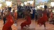‘Heavy things’ lady dances with massive heat at wedding reception; many say she is doing the most