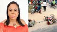 NDC MP saves life of okada rider in fatal accident; becomes instant hereoine