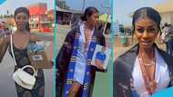 Fresh university graduate hits the streets to hawk after graduation