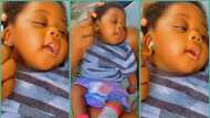 Little boy giggles as mum cleans his ears with cotton bud in video: "Enjoyment wan finish this baby"