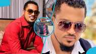 Student secretly records Van Vicker buying GH₵ 4 groundnuts on his way to lectures, video goes viral