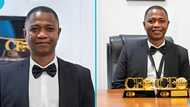Ghanaian business mogul Nick Danso Adjei shares money with hometown folks