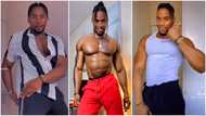 Vibrant man with smooth chest and six-pack dances to "Sugarcane" by Camidoh, fans gush: "Perfect look"