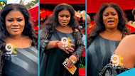 Obaapa Christy steals the show with adowa dance at Broda Sammy's mother's funeral