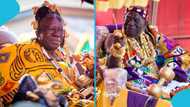 Asantehene visits Oguaamanhene, generously donates GH¢500K to set up Oguaa Educational Fund
