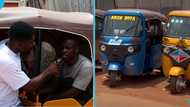 Ghanaian man who works as a pragya driver earns GH¢12,000 monthly and owns a house