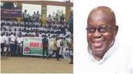 "Signs of economic recovery are obvious": Akufo-Addo tells workers at May Day event