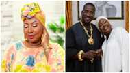 Oheneyere Gifty Anti responds to divorce rumours with her husband and claims that he sacked him from home