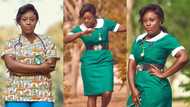 Curvy Ghanaian nurse with fine legs causes serious stir with b'day photos