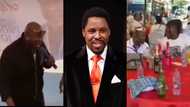 Video drops as Ayitey Powers throws lavish funeral for 'daddy' TB Joshua