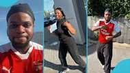 Husband who vowed to buy wife anything if Arsenal won premier league fulfils promise, flaunts gift