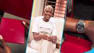 Fella Makafui says she bought her Cartier watch for $8000, shares the sacrifice she made to get it, video