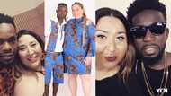 Photos showing top Ghanaian and Nigerian artistes who have already dated Patapaa's white girlfriend pop up