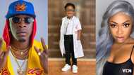 Shatta Wale’s son Majesty takes Michy out on Vals Day; sad photo drops as he forgets his susu box at home