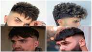 20 cool textured fringe male haircut styles: Trendy natural looks