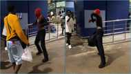 Man arrives in Ghana dressed as Spiderman, performs Ronaldo's goal celebration at Kotoka airport