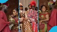 Kojo Antwi's son Nana Asiamah ties the knot to legendary singer's daughter in grand private wedding, videos