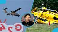 Powerful Ghanaian pastor's prophecy comes to pass after Tema aircraft crash, video stirs reactions
