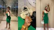Beautiful single lady forgets all the men; takes herself on plush date in photos