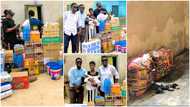 17-year-old mom of 2 set of twins abandoned by her babies' dads receives food items, refrigerator, others from Inna Real Life CEO