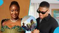 Edwina Akufo-Addo and other celebs drool over Anthony Joshua as he lands in Ghana for a boxing event