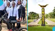 KNUST students go above and beyond to build eco-friendly electric bicycle for Ghana’s delivery system
