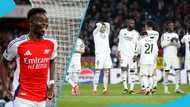 Arsenal star Bukayo Saka sends strong warning to Real Madrid ahead of UCL clash