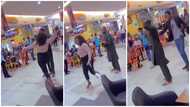 Young man gets extremely embarrassed as girlfriend walks away after proposing to her in public, video surfaces