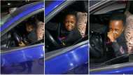 Don Little Spotted Driving Sleek Corolla In Video; Puts Pillows On The seat To Reach The Steering Wheel