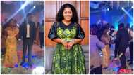 FRANCILLA2022: Dollars flow as Obaapa Christy performs at wedding of Prophet Francis Agyemang and wife, Priscilla Donkor
